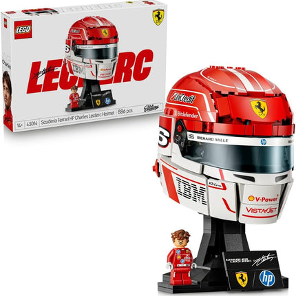 LEGO Editions Scuderia Ferrari HP Charles Leclerc Helmet 43014