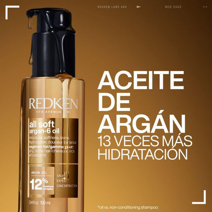 Redken All Soft Argan-6 Oil Treatment