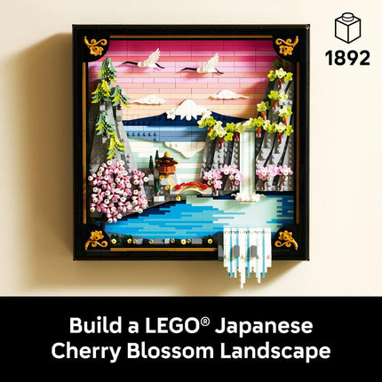 LEGO Art Japanese Cherry Blossom Landscape 31218