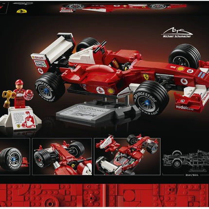LEGO Icons Ferrari F2004 & Michael Schumacher 11375