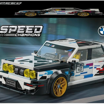 LEGO Speed Champions BMW M3 (E30) 77263 Race Car Toy, Collectible Driver Minifigure, Model Kit for Kids, Gift for 9+ Year Old Boys & Girls, 358 Pieces