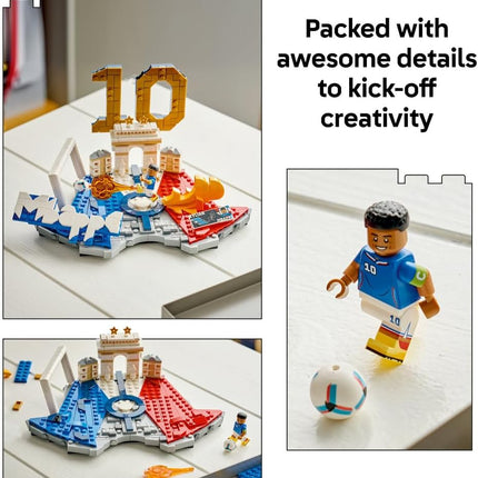 LEGO Editions Kylian Mbappé Football Highlights 43013