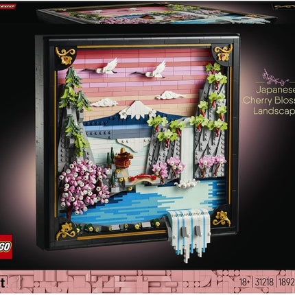 LEGO Art Japanese Cherry Blossom Landscape 31218