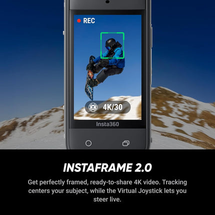 حزمة Insta360 X5 Creator - كاميرا حركة 360 درجة بدقة 8K ومقاومة للماء، إضاءة منخفضة رائدة، تأثير عصا سيلفي غير مرئية، عدسة متينة وقابلة للاستبدال، بطارية تدوم 3 ساعات، صوت واضح، تثبيت، تحرير بالذكاء الاصطناعي