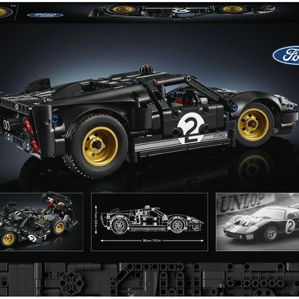 LEGO Technic 1966 Ford GT40 MKII Race Car 42223