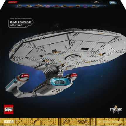 LEGO Icons Star Trek U.S.S. Enterprise NCC-1701-D 10356
