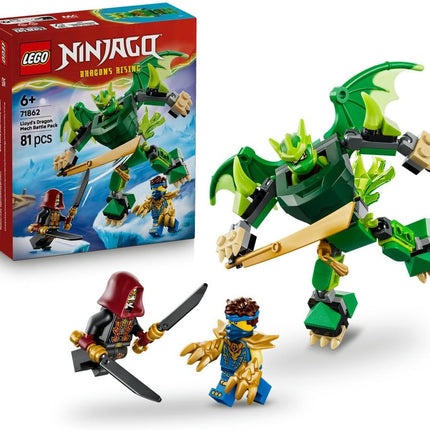 LEGO NINJAGO Lloyd's Dragon Mech Battle 71862