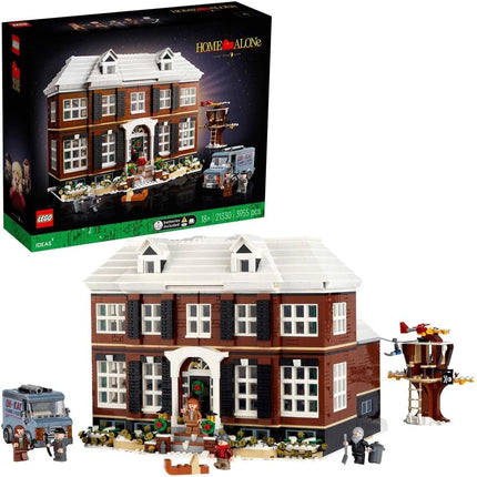 LEGO Ideas Home Alone 21330 Movie House Model Kit for Adults, Display Set, Home Decor, Nostalgic Gift for Movie Fans, 3,955 Pieces