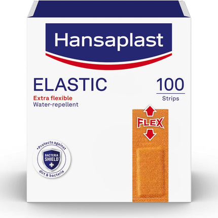 Hansaplast Elastic Plaster 100 Strips