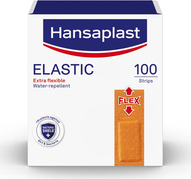 Hansaplast Elastic Plaster 100 Strips