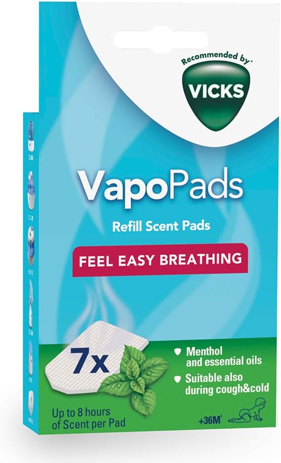 Vicks VH7 Menthol VapoPads for Humidifier Pack of 7