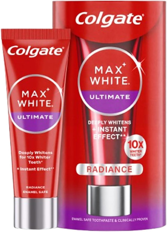 Colgate’s Max White Ultimate Radiance Whitening Toothpaste 75 ml