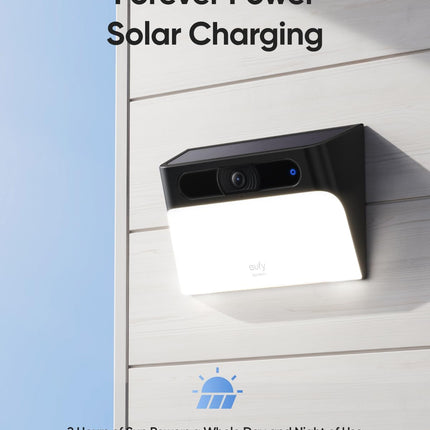 eufy Security Solar Wall Light Cam S120