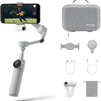 Insta360 Flow 2 Pro Ultimate Creator Bundle رمادي - مثبت هاتف