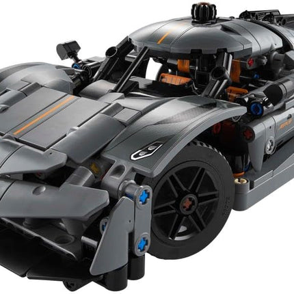 LEGO Technic Koenigsegg Jesko Absolut Grey Hypercar 42173