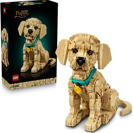 LEGO Icons Golden Retriever Puppy 11384