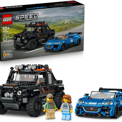 LEGO Speed Champions Jaguar Project 7 & Land Rover Defender 77264