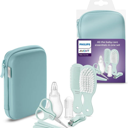 Philips Avent Baby Care Kit – 9-Piece Starter Set (SCH401/00)