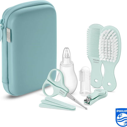 Philips Avent Baby Care Kit – 9-Piece Starter Set (SCH401/00)