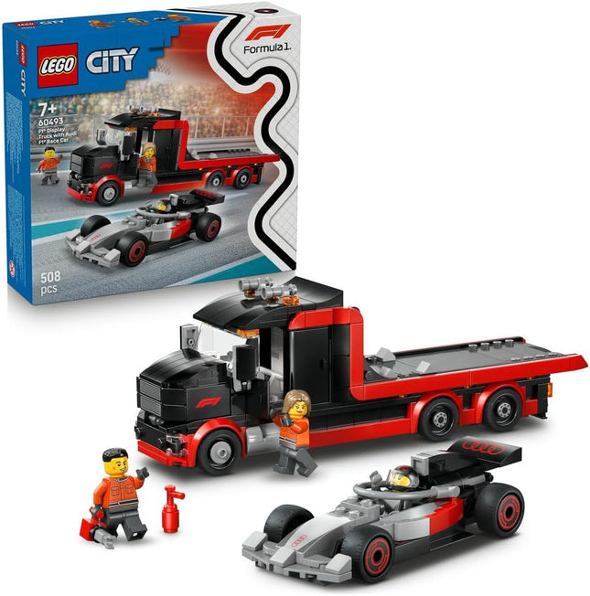 LEGO City F1 Display Truck with Audi F1 Race Car 60493