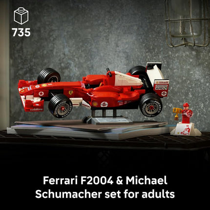 LEGO Icons Ferrari F2004 & Michael Schumacher 11375