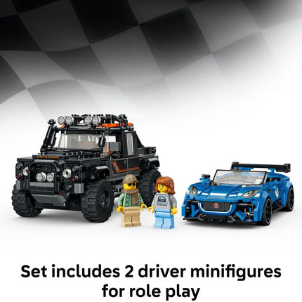 LEGO Speed Champions Jaguar Project 7 & Land Rover Defender 77264