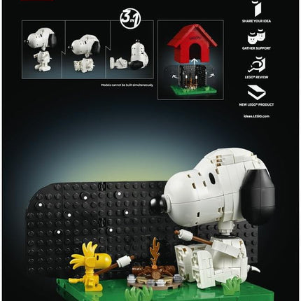 LEGO Ideas Peanuts Snoopy's Doghouse 21368