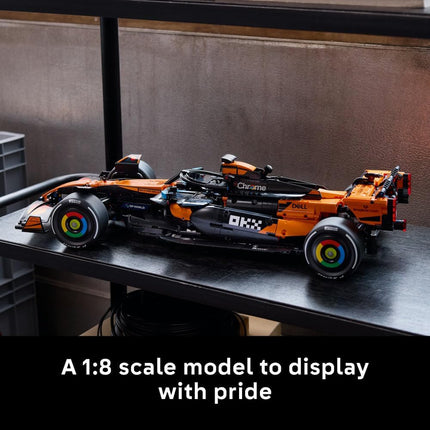 LEGO Technic McLaren MCL39 F1 Car 42228 F1 Car Model Kit for Adults, V6 Engine, Differential & DRS, Collectible Formula 1 Set, Gift Idea, 1,675 Pieces
