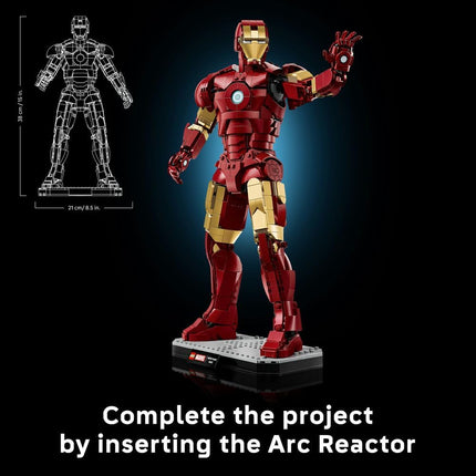 LEGO Marvel Iron Man Mark 3 Collectors' Edition 76344
