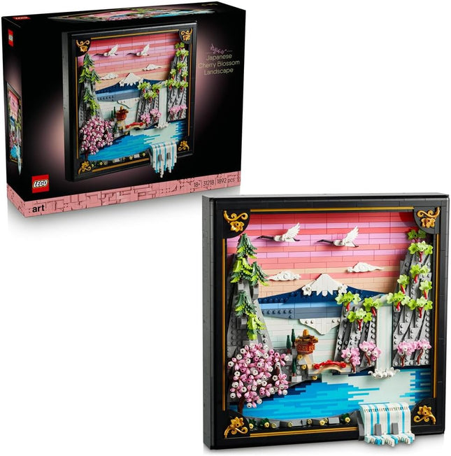 LEGO Art Japanese Cherry Blossom Landscape 31218