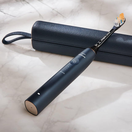 Philips Sonicare Prestige 9900 Our Most Advanced Electric Toothbrush HX9992/12 with SenseIQ All-in-One Brush Head Artificial Intelligence in The Philips Sonicare App Colour: Midnight Blue