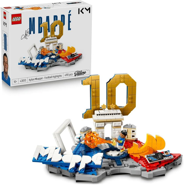 LEGO Editions Kylian Mbappé Football Highlights 43013