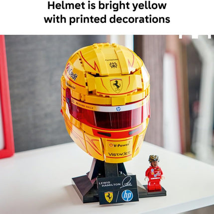 LEGO Speed Champions Ferrari Scuderia HP Lewis Hamilton Helmet 43022