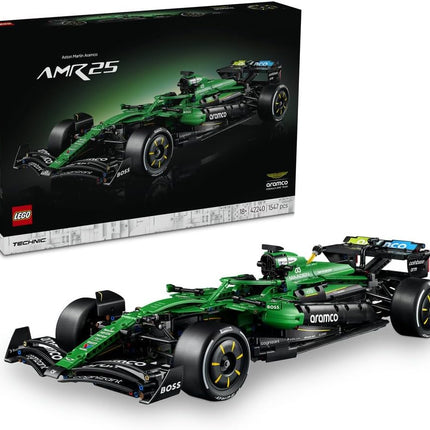LEGO Technic Aston Martin Aramco AMR25 F1 42240
