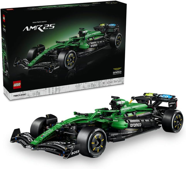 LEGO Technic Aston Martin Aramco AMR25 F1 42240
