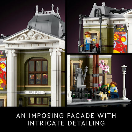 LEGO Icons Natural History Museum 10326 Display Model Kit for Adults, Home or Office Decor, Gift for Museum & Dinosaur Lovers, 4,014 Pieces