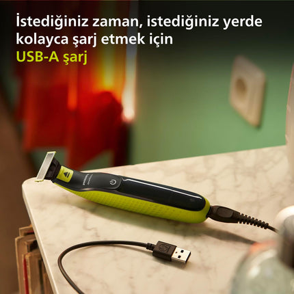 Philips OneBlade Face &amp; Body Trimmer and Shaver (QP2824/10)
