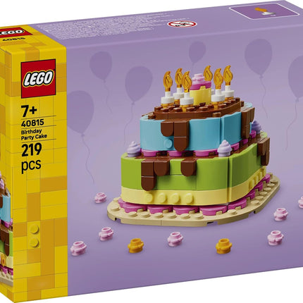 LEGO Iconic Birthday Party Cake 40815