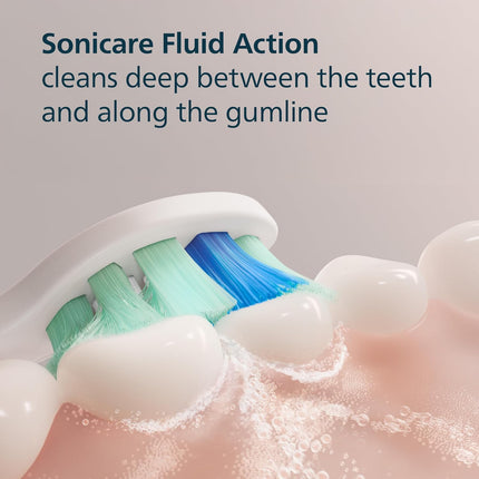 Philips Sonicare Genuine C2 Optimal Plaque Control Toothbrush Heads, 3 Brush Heads, White, HX9023/65