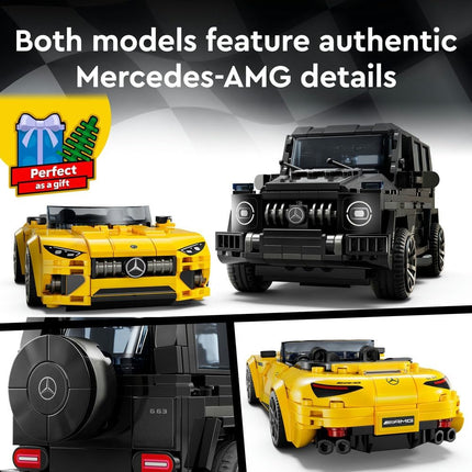 LEGO Speed Champions Mercedes-AMG G 63 & Mercedes-AMG SL 63 76924 2 Car