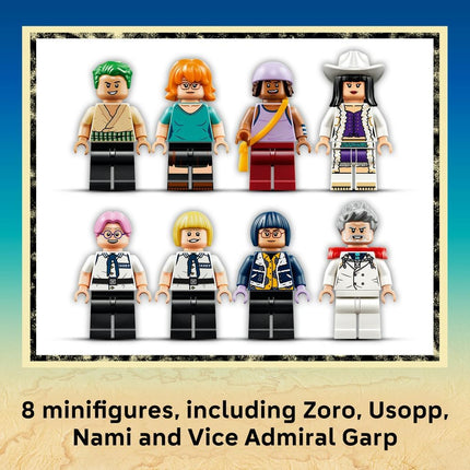 LEGO ONE PIECE Garp's Marine Battleship 75646