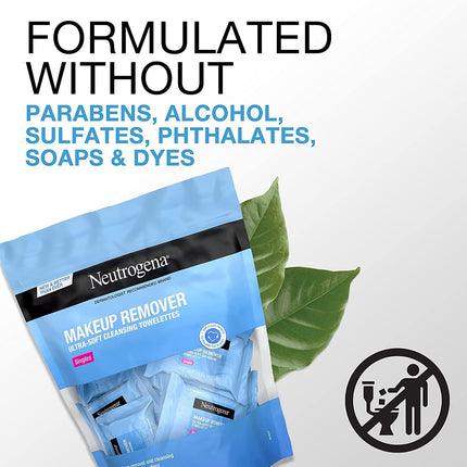 Neutrogena Makeup Remover Cleansing Towelette Singles 20