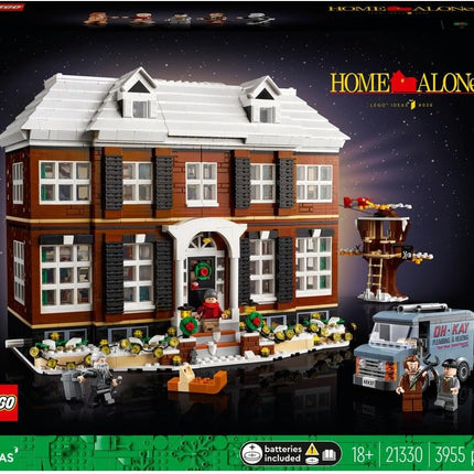LEGO Ideas Home Alone 21330 Movie House Model Kit for Adults, Display Set, Home Decor, Nostalgic Gift for Movie Fans, 3,955 Pieces