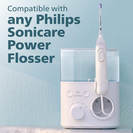 Philips Sonicare Power Flosser Quad Stream Tips (F3) – 2 Pack, White (HX3062/00)