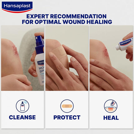 Hansaplast Elastic Plaster 100 Strips