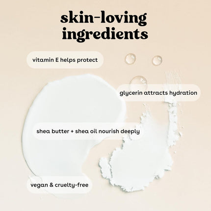 eos Shea Better Body Lotion- Vanilla Cashmere, 24-Hour Moisture Skin Care, Lightweight & Non-Greasy, Made with Natural Shea, Vegan, 16 fl oz