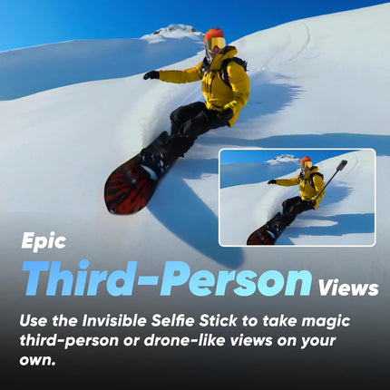 كاميرا Insta360 X3-5.7K المقاومة للماء بزاوية 360 درجة