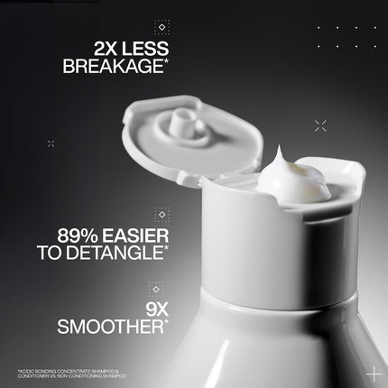 Redken Acidic Bonding Concentrate Conditioner | Repair Damaged Hair | 300ml Professional formula with citric acid & bonding complex for damaged hair, works molecularly to repair & strengthen hair
