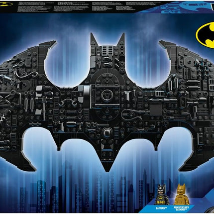 LEGO DC Batman Batman Logo 76330 Super Hero Toy, 2 Collectible Minifigures, 3D DIY Wall Art, Gift for 12+ Year Old Boys & Girls, 678 Pieces