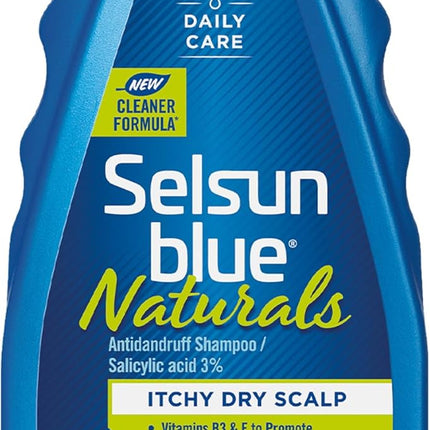 Selsun Blue Itchy Dry Scalp, Naturals, 11 Ounce